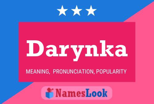 Affiche de nom Darynka