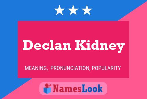 Affiche de nom Declan Kidney