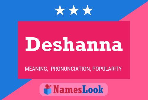 Affiche de nom Deshanna