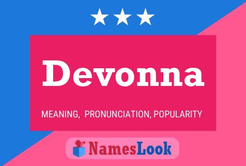 Affiche de nom Devonna