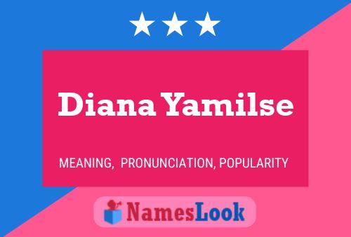 Affiche de nom Diana Yamilse