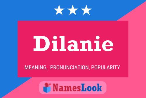 Affiche de nom Dilanie