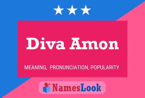 Affiche de nom Diva Amon