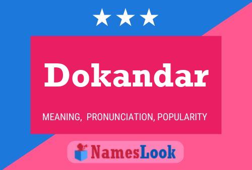 Affiche de nom Dokandar