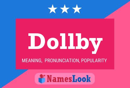 Affiche de nom Dollby