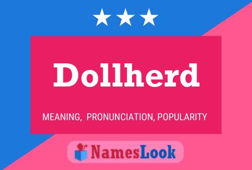 Affiche de nom Dollherd