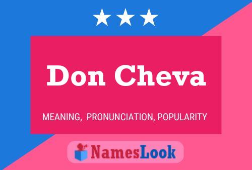 Affiche de nom Don Cheva