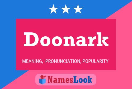 Affiche de nom Doonark