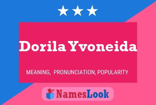 Affiche de nom Dorila Yvoneida