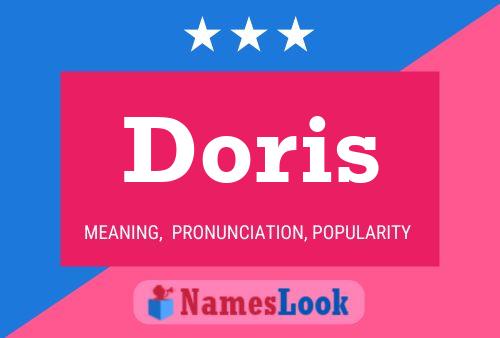 Affiche de nom Doris