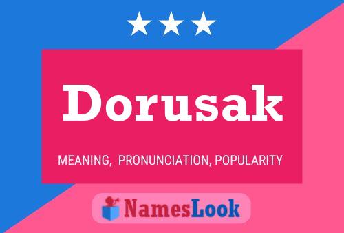 Affiche de nom Dorusak