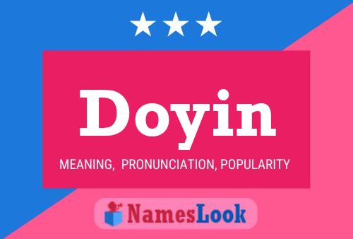 Affiche de nom Doyin