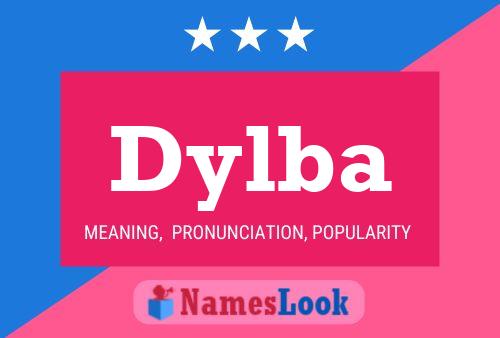 Affiche de nom Dylba