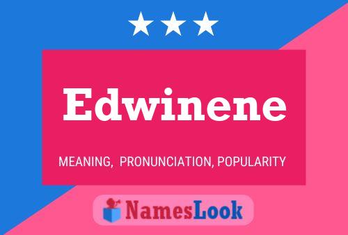 Affiche de nom Edwinene