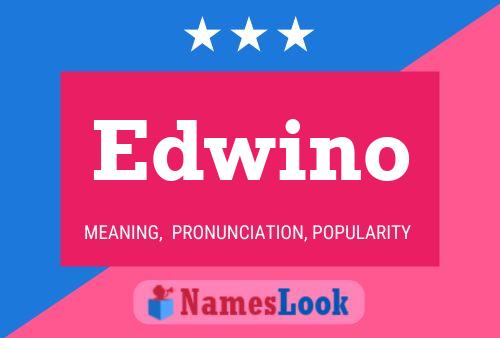 Affiche de nom Edwino