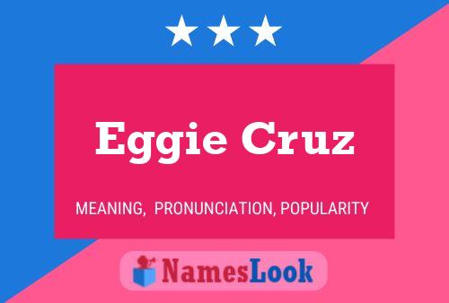 Affiche de nom Eggie Cruz