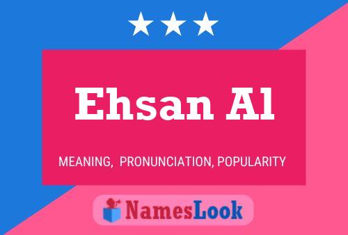 Affiche de nom Ehsan Al