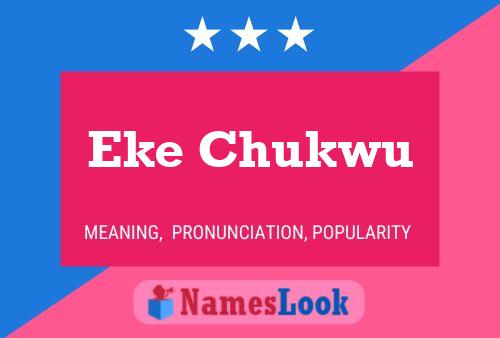 Affiche de nom Eke Chukwu