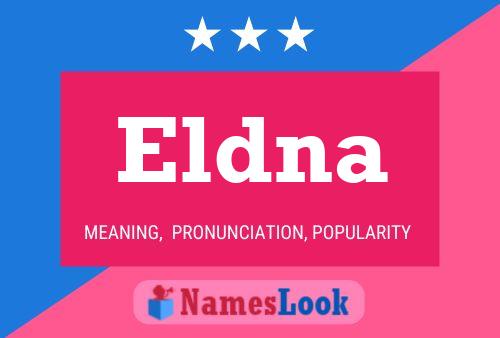 Affiche de nom Eldna