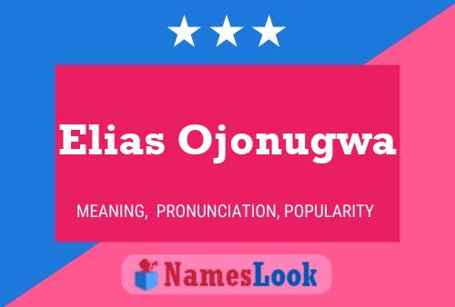 Affiche de nom Elias Ojonugwa