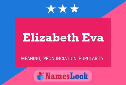 Affiche de nom Elizabeth Eva