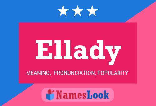 Affiche de nom Ellady