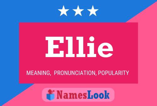 Affiche de nom Ellie