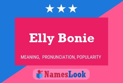 Affiche de nom Elly Bonie