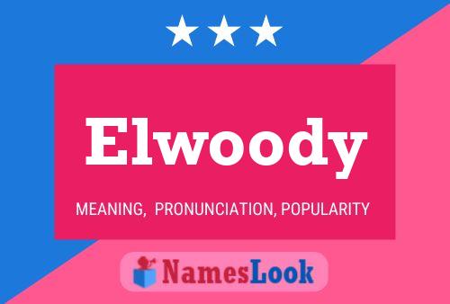 Affiche de nom Elwoody