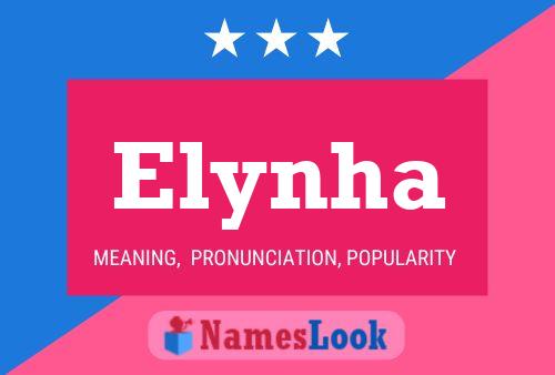 Affiche de nom Elynha