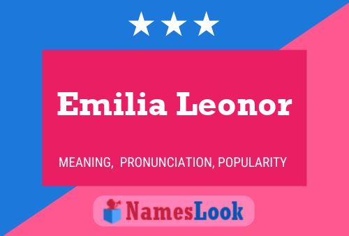 Affiche de nom Emilia Leonor