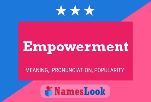 Affiche de nom Empowerment