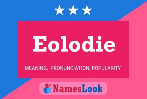 Affiche de nom Eolodie