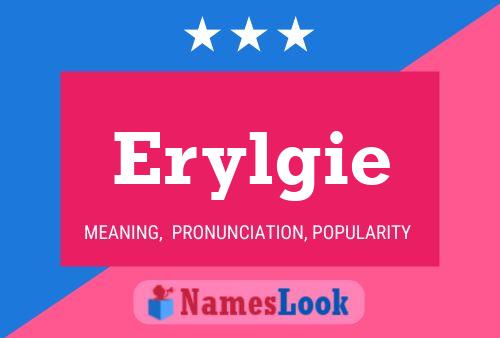 Affiche de nom Erylgie