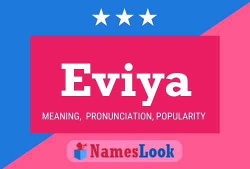 Affiche de nom Eviya