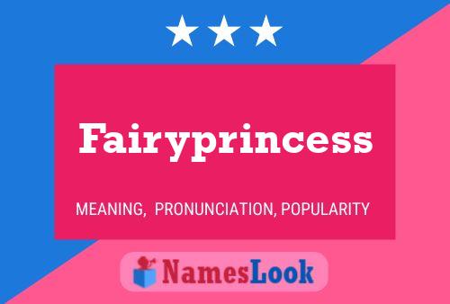 Affiche de nom Fairyprincess