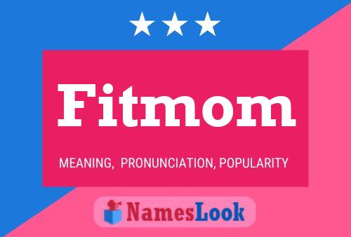 Affiche de nom Fitmom