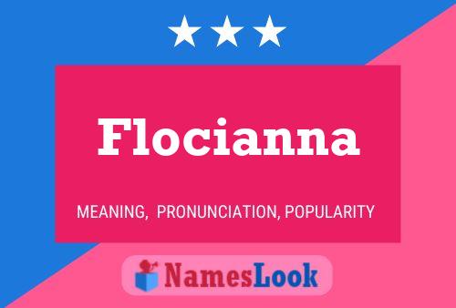 Affiche de nom Flocianna