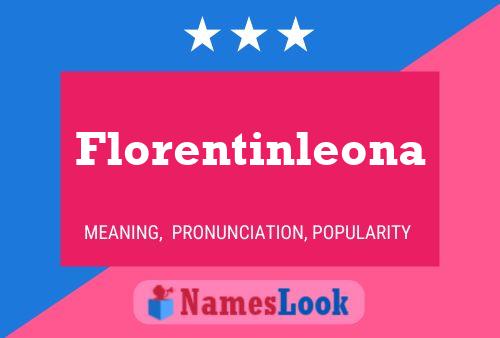 Affiche de nom Florentinleona