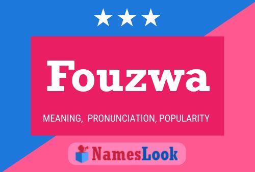 Affiche de nom Fouzwa