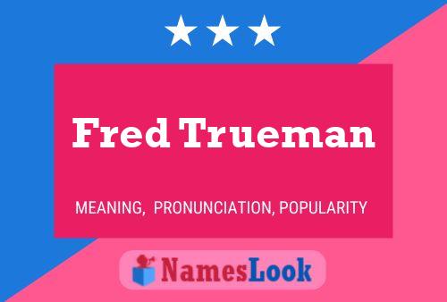 Affiche de nom Fred Trueman