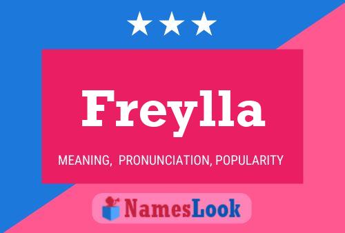 Affiche de nom Freylla