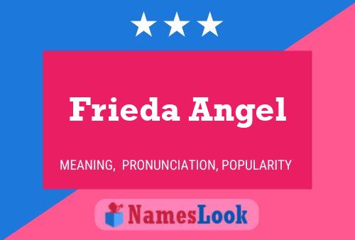 Affiche de nom Frieda Angel