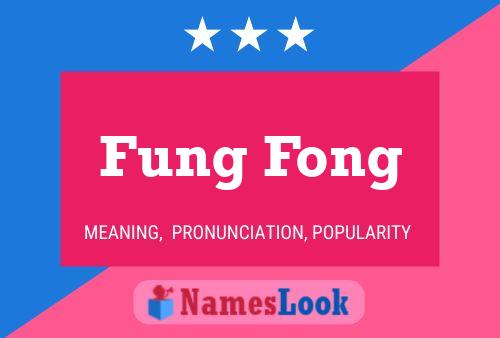 Affiche de nom Fung Fong