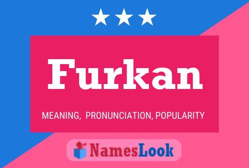 Affiche de nom Furkan