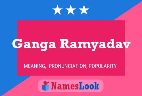 Affiche de nom Ganga Ramyadav