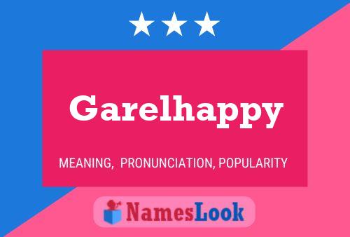 Affiche de nom Garelhappy