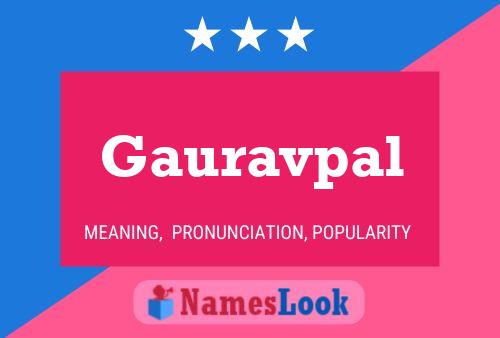 Affiche de nom Gauravpal