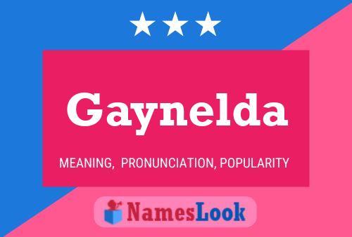 Affiche de nom Gaynelda