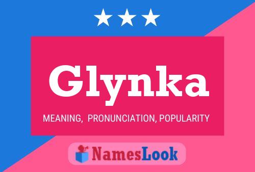 Affiche de nom Glynka